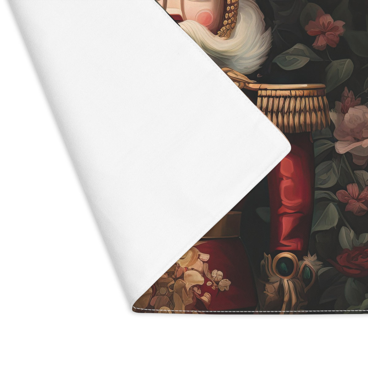Nutcracker Floral Placemat 18" x 14" Cotton
